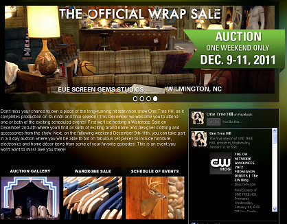 The CW Presents: The Official Wrap Sale for ONE TREE HILL